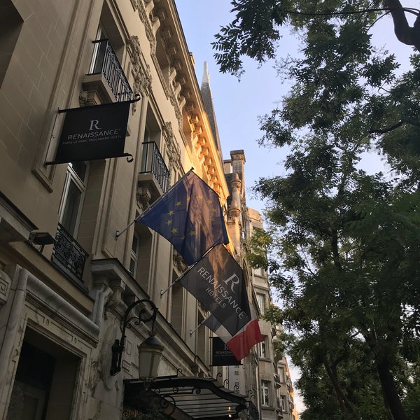 Photo taken at Renaissance Paris Le Parc Trocadero Hotel by Nuno D. on 7/12/2018