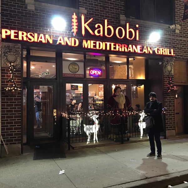 Foto diambil di Kabobi - Persian and Mediterranean Grill oleh Saber N. pada 12/23/2019