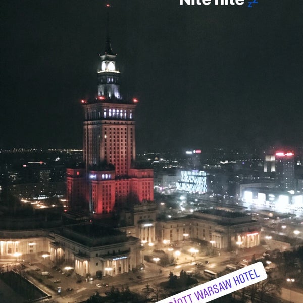 Foto tomada en Marriott Warsaw  por Burak K. el 1/16/2019