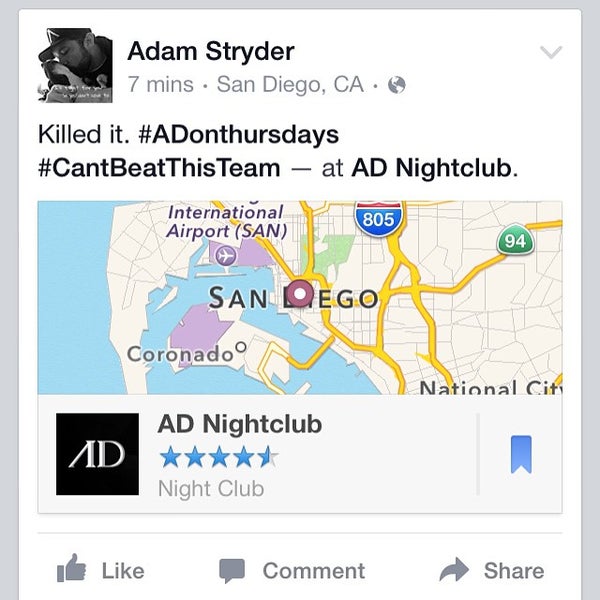 Photo prise au AD Nightclub par Adam S. le5/8/2015