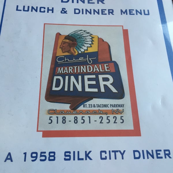 Photo taken at Martindale Chief Diner by Kristi B. on 10/11/2015