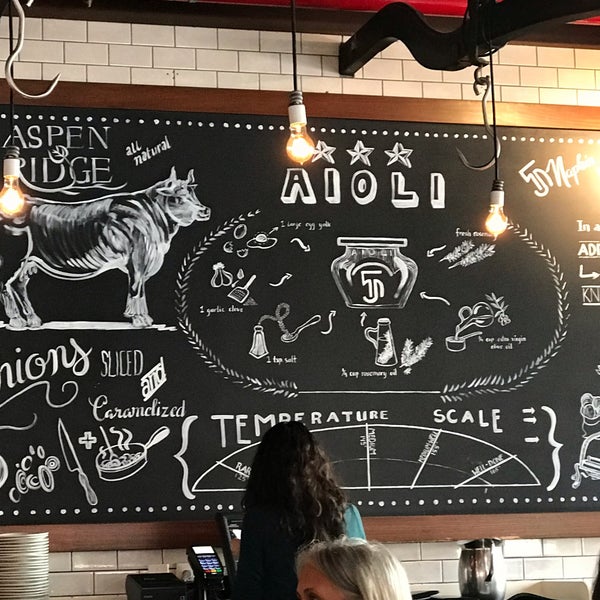 2/21/2019 tarihinde Andrea B.ziyaretçi tarafından 5 Napkin Burger'de çekilen fotoğraf
