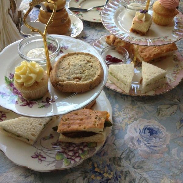 Vegan, gluten free High Tea?! Sign me up! The scones come warm and the lavender shortbread is amazing. Try the rose black tea was better with honey and soy milk