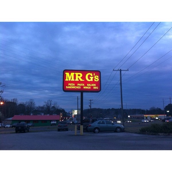 Mr. G's Restaurant 908 McFarland Blvd