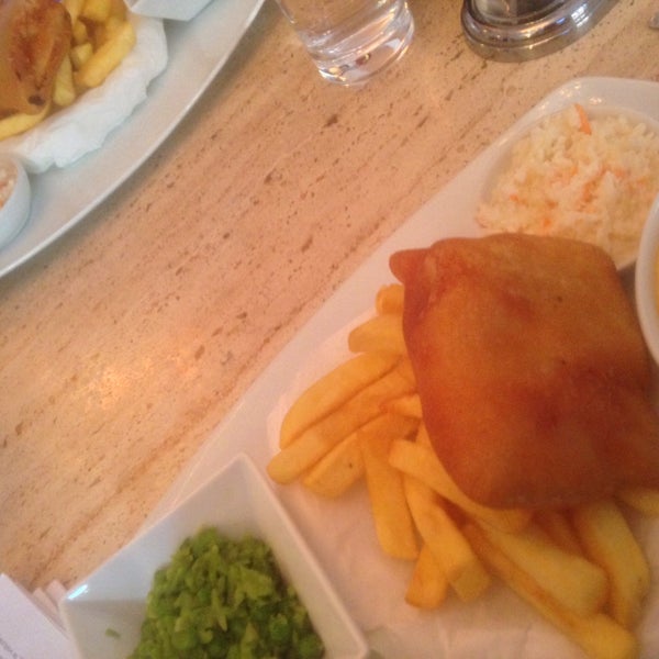 Photo taken at Fish &amp; Chips 21 Dlouha St. by Neila O. on 4/23/2015