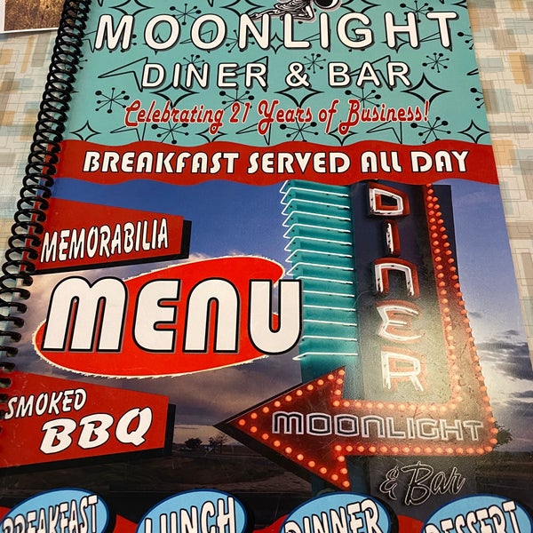 Photo taken at Moonlight Diner by Billie H. on 1/18/2020