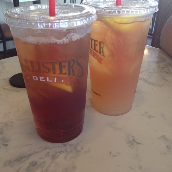 Photo taken at McAlister&#39;s Deli by Billie H. on 8/31/2013