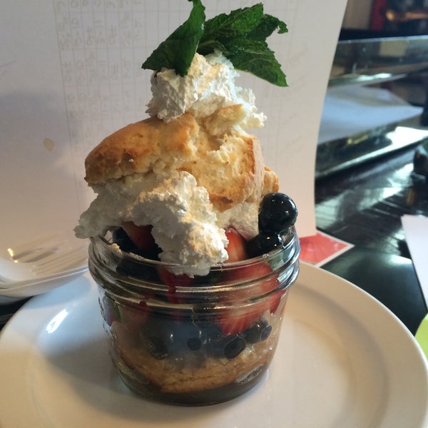 New Dessert, Strawberry & Blueberry Shortcake!