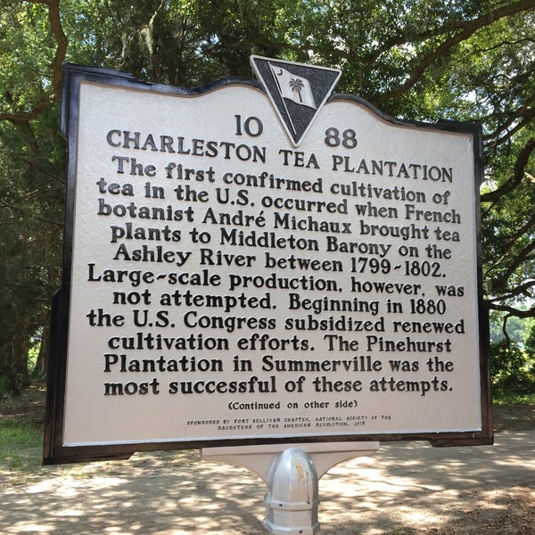 7/18/2015 tarihinde Santhosh A.ziyaretçi tarafından Charleston Tea Plantation'de çekilen fotoğraf