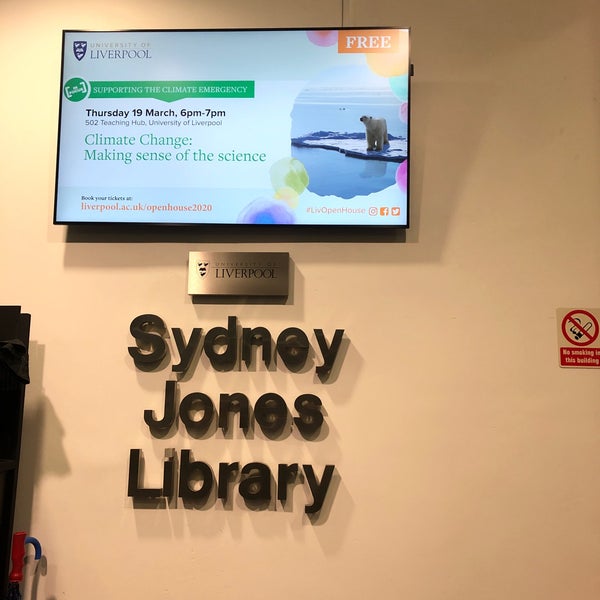 Photo taken at Sydney Jones Library by Gold S. on 3/9/2020