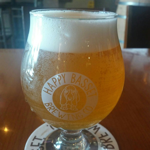 Photo taken at Happy Basset Brewing Company by Steve B. on 10/12/2019