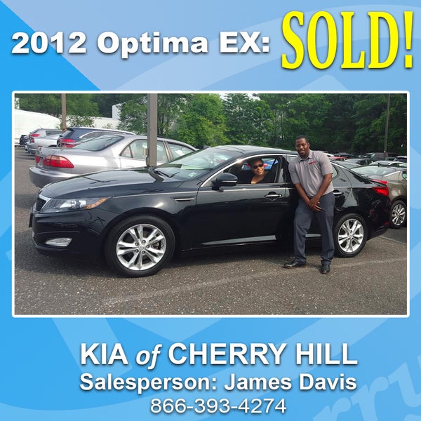Congratulations to Tamika W. who treated herself to a 2012 Kia ‪#Optima‬ EX. Salesperson: James Davis