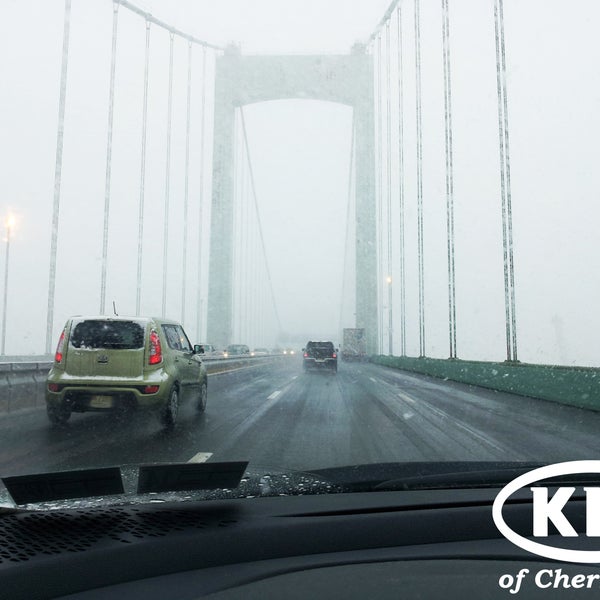 Spotted this Kia Soul on the Walt Whitman Bridge while commuting to our 'satellite office' in South Philly.