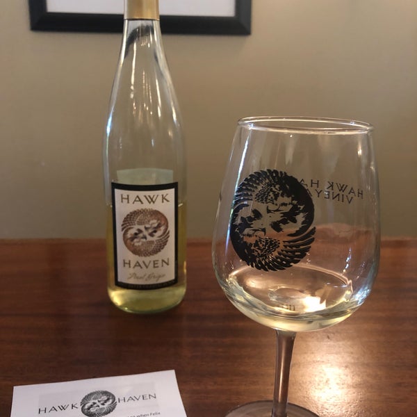 Photo taken at Hawk Haven Winery by Cindy C B. on 5/18/2019