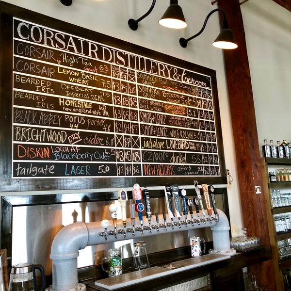 Photo taken at Corsair Distillery &amp; Taproom by Karla B. on 9/13/2019