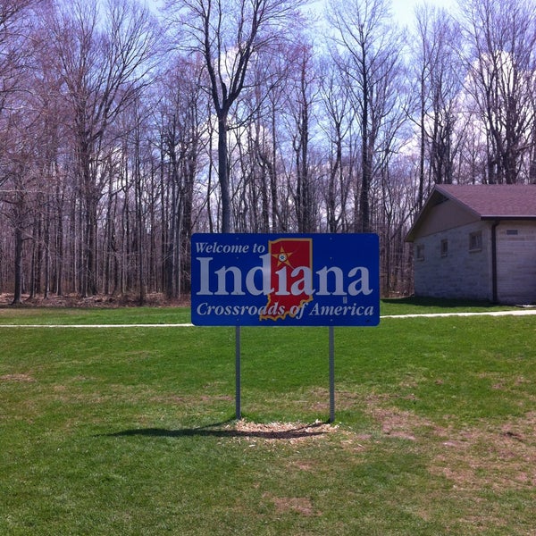 Photo taken at Indiana Welcome Center by Johnny E. on 4/25/2013