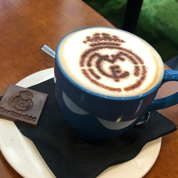 Photo taken at Real Madrid Cafe by Ahmed on 1/12/2020