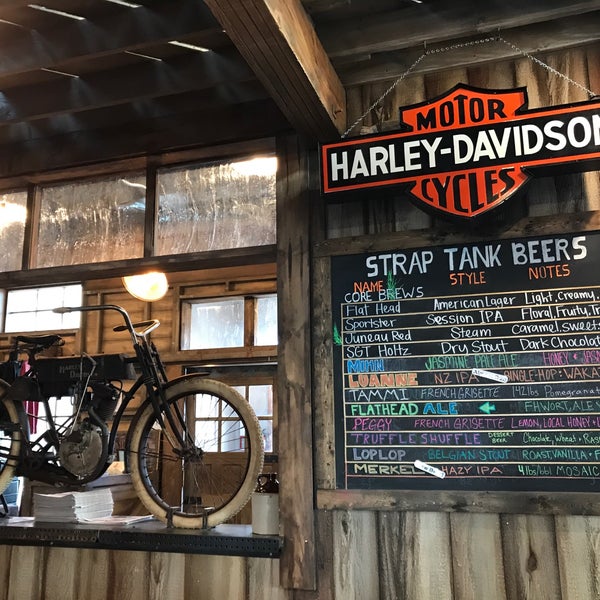 Photo taken at Strap Tank Brewery by Marc H. on 2/8/2018