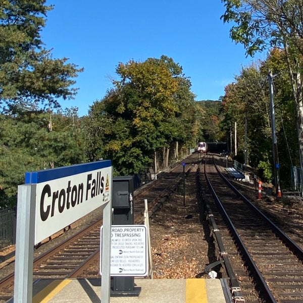 Metro North Croton Falls Train Station Rail Station in Croton Falls