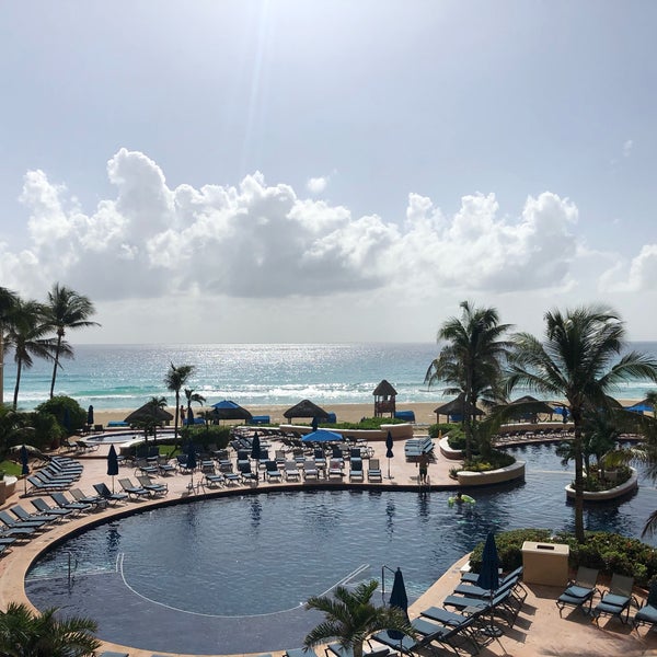 Photo taken at Grand Hotel Cancún managed by Kempinski. by Mustafa C. on 10/10/2019