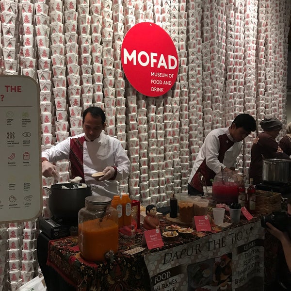 Photo taken at Museum of Food and Drink (MOFAD) by Dita D. on 1/26/2018