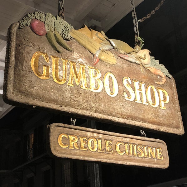 Photo taken at Gumbo Shop by Jon S. on 10/5/2019