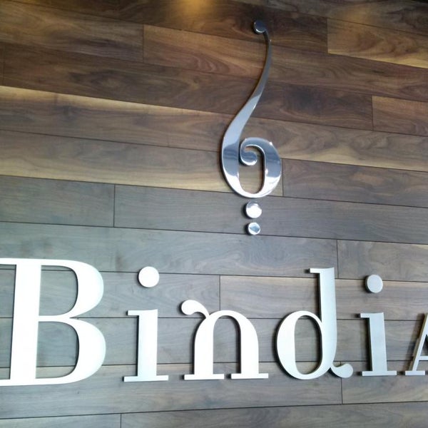 Photo taken at Bindia Indian Bistro by SammyJay on 6/21/2014