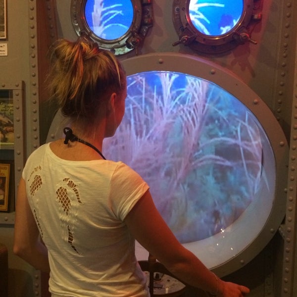 Photo taken at History of Diving Museum by Tanya S. on 5/6/2014