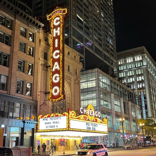 10/6/2022 tarihinde Salehziyaretçi tarafından The Chicago Theatre'de çekilen fotoğraf