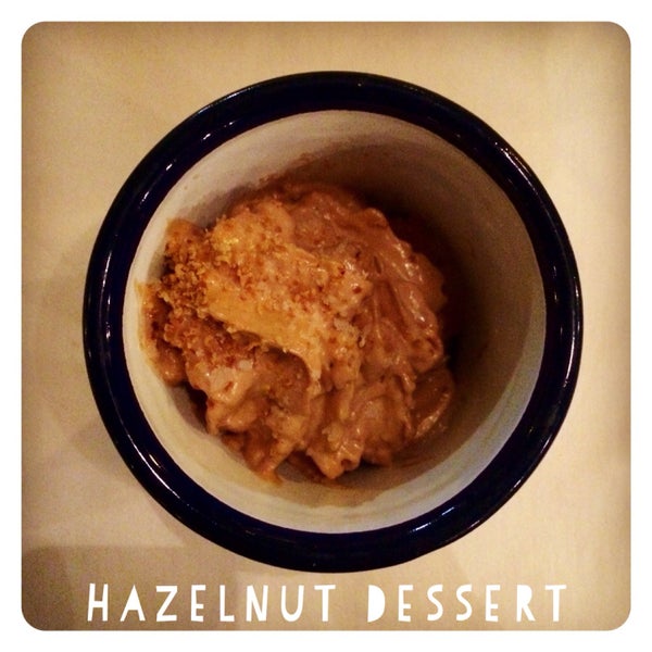 Hazelnut? Best dessert I've ever had. Pure wow.