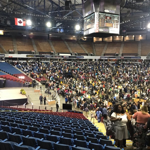 Photo taken at Sleep Train Arena by Candace B. on 8/4/2019