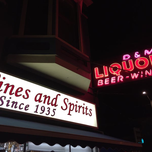 D&M Wines and Liquors Liquor Store in Pacific Heights