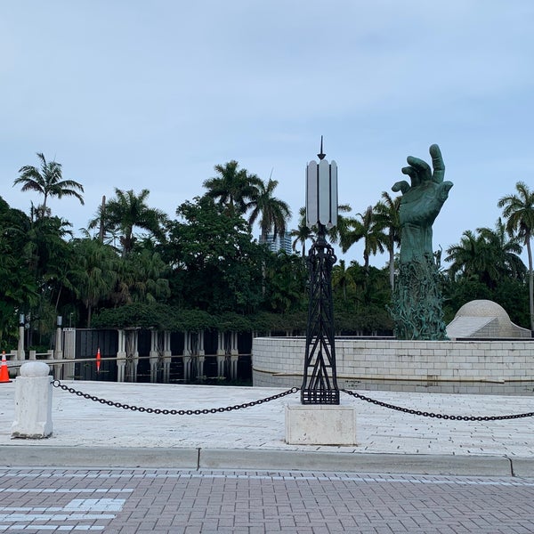 Photo taken at Holocaust Memorial of the Greater Miami Jewish Federation by Fahad Alsharqawi on 5/27/2020