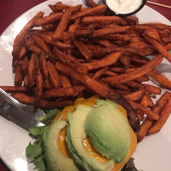 Stack’d is a winner! They have gluten free, vegan options, & even dairy free “cheese”. Prices are good, especially for the amount of food. The burgers are perfectly cooked, & the service is great.