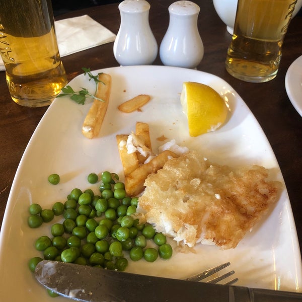 The place wasn’t clean, the food was okay and they were out of salt! The only thing good was the sauce next to the fish and chips.