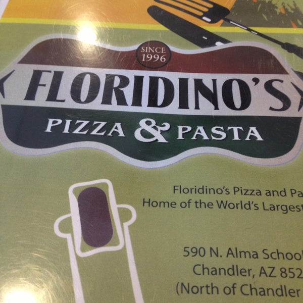 Photo taken at Floridino&#39;s Pizza &amp; Pasta by George H. on 4/14/2013