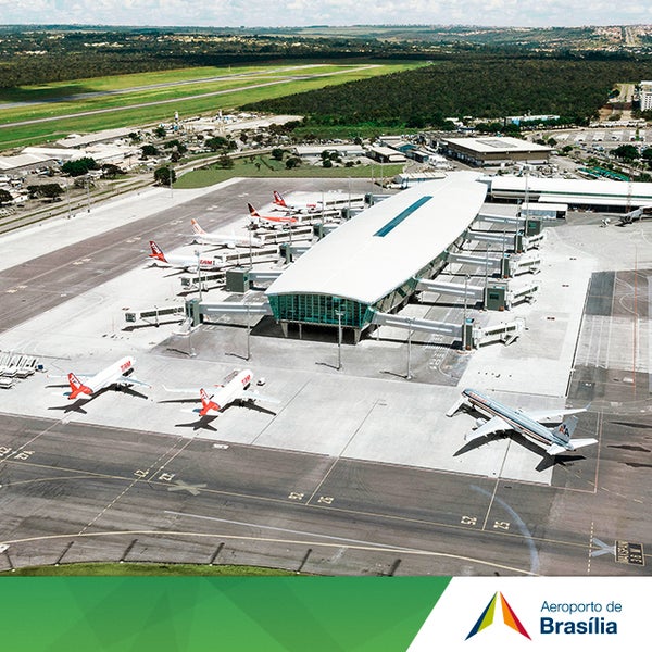 Foto tirada no(a) Aeroporto Internacional de Brasília / Presidente Juscelino Kubitschek (BSB) por Aeroporto Internacional de Brasília / Presidente Juscelino Kubitschek (BSB) em 7/29/2014