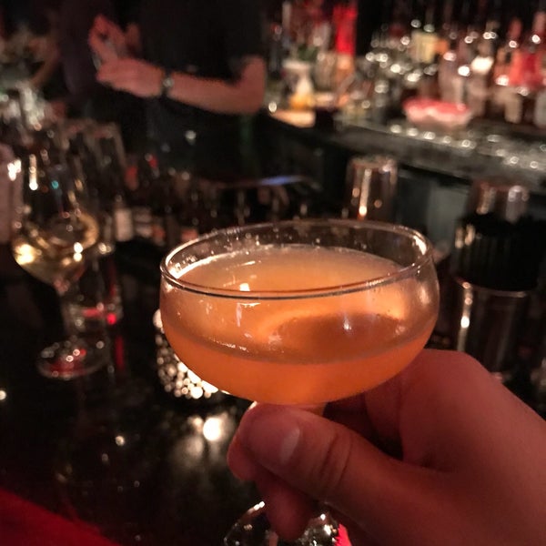 Photo taken at Uva Wine &amp; Cocktail Bar by Zach L. on 10/21/2017