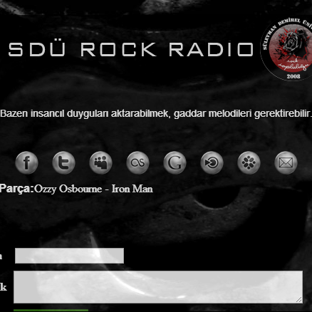 Ayrıca www.sdurockradio.com ile harika müzikler dinleyebilirsin.