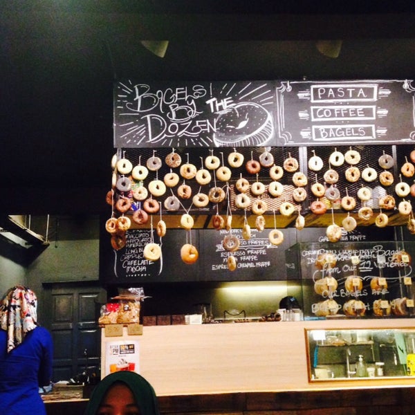 9/29/2015にᴡ N.がBROOKLYNB Bagel Bakery &amp; Cafeで撮った写真