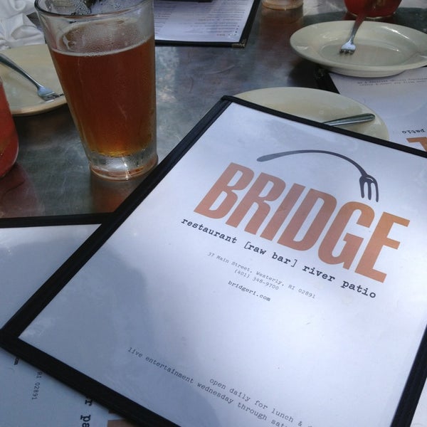 7/3/2013にAaren S.がBridge Restaurant [Raw Bar] and River Patioで撮った写真