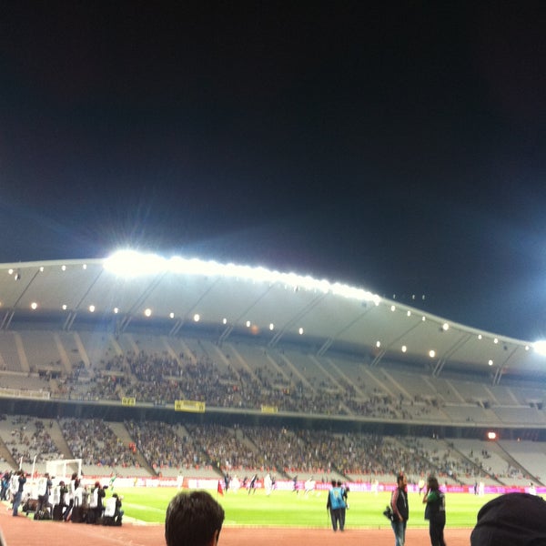 Photo taken at Atatürk Olympic Stadium by Burak. B. on 5/5/2013