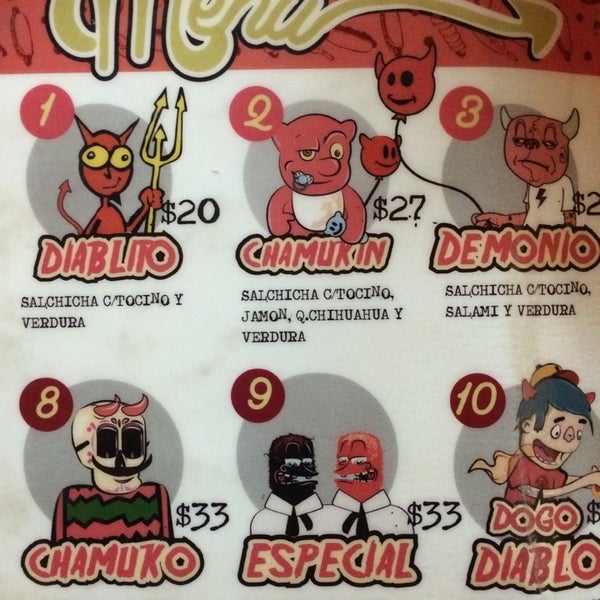 Foto scattata a Diablos Super Hot Dogs da Rafa F. il 4/19/2014