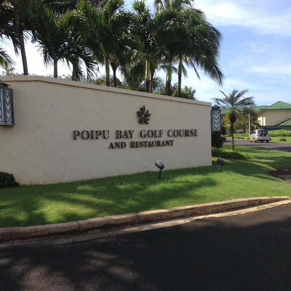 Das Foto wurde bei Poipu Bay Golf Course von Deanna S. am 4/16/2013 aufgenommen