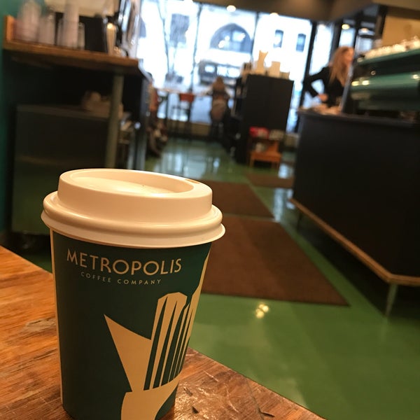 Photo taken at Metropolis Coffee Company by Patrick S. on 1/25/2017