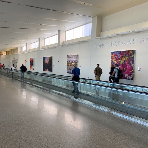 Concourse D Airport Terminal In Baltimore
