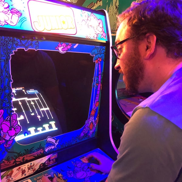 Photo taken at Player 1 Video Game Bar by Daniella B. on 2/24/2019