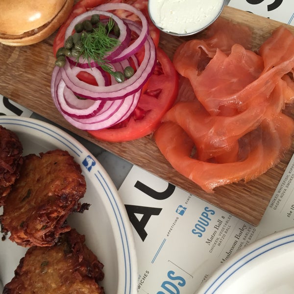 Photo taken at Russ &amp; Daughters Café by B C. on 9/22/2016