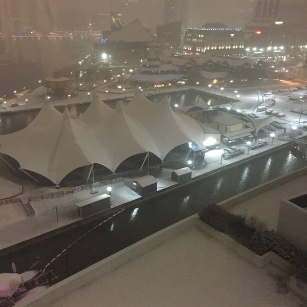 Photo taken at Baltimore Marriott Waterfront by Russell P. on 1/13/2019