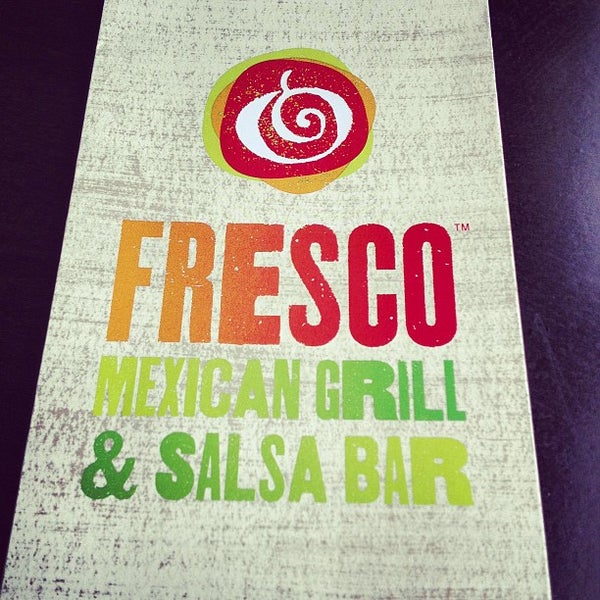 Photo taken at Fresco Mexican Grill &amp; Salsa Bar by Jessica C. on 3/6/2013